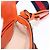 Borsa a spalla in pelle GUCCI Sherry Line arancione rosso navy 726863 Auth 127887M - vista 21