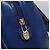 Céline Borsa a Spalla CELINE in Pelle Blu Oro Auth BA3538 D'oro - vista 17