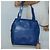 Céline Borsa a Spalla CELINE in Pelle Blu Oro Auth BA3538 D'oro - vista 21