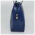 Céline Borsa a Spalla CELINE in Pelle Blu Oro Auth BA3538 D'oro - vista 3