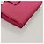 FENDI Card Case Leather Pink Gold Auth SW1004 Golden - view 15