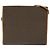 Borsa a Spalla SAINT LAURENT PVC Marrone Oro Auth am8777 D'oro - vista 2