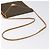 Borsa a Spalla SAINT LAURENT PVC Marrone Oro Auth am8777 D'oro - vista 7