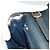 Gucci Borsa a spalla Micro GG Supreme in PVC Navy Gold 89 02 050 Auth BA3432 D'oro Blu navy - vista 24