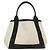Cabas S Tote Bag aus Canvas in Weiß BALENCIAGA 339933 Auth mr1425 - Ansicht 2