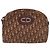 Borsa a spalla in tela Trotter Christian Dior rossa Auth 130911 - vista 13