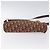 Borsa a spalla in tela Trotter Christian Dior rossa Auth 130911 - vista 5
