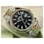 ROLEX Datejust 41 SS x18KYG combination bright black 126333 Mens Silvery Steel  ref.2343577