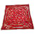 Céline Sciarpa vintage Crline rossa Rosso
