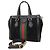 Borsa in suede Gucci Ophidia nera Nero - vista 2