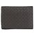 Bottega Veneta Leder Bifold Geldbörse Dunkelbraun