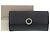 Bulgari Bvlgari Leather Double Hook Wallet Black