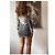 Abito mini maculato grigio e bianco - Isabel Marant taglia 36 - vista 3