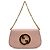 Borsa a tracolla Blondie in pelle di vitello rosa Gucci