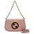 Borsa a tracolla Blondie in pelle di vitello rosa Gucci - vista 12