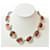 Collana Givenchy Arancione Argento  - vista 6