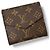 Billetera bi-fold Monogram Louis Vuitton Castaño - vista 4