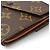 Billetera bi-fold Monogram Louis Vuitton Castaño - vista 6
