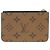 Tarjetero Romy Monogram Reverse de Louis Vuitton Castaño - vista 4