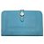 Hermès Portafoglio Lungo Hermes Dogon GM Togo Blu