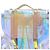 Zaino Christopher GM Monogram Prism Louis Vuitton M44766 Marrone - vista 5