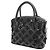 Borsa Lockit BB in Monogram Vernis Louis Vuitton Nera Nero Porpora - vista 2
