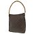 Borsa a Spalla Louis Vuitton Monogram Looping GM M51145 Marrone - vista 2