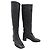 Hermès Botas largas de cuero Hermes negras Negro - vista 2