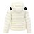 Chaqueta de Plumas Moncler Kids Negro Blanco - vista 2