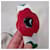 Yves Saint Laurent Ceinture blanche YSL des années 80 avec des coquelicots rouges  - vue 6