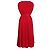 Valentino Kleid Drapé Red Rot - Ansicht 2