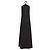 Valentino Neoklassisches Schwarzes Kleid - Ansicht 3
