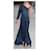 Yves Saint Laurent Robe Asymétrique Été 2008 Bleu  - vue 2