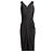 Asymmetrisches schwarzes Kleid John Galliano Drapé Obscur - Ansicht 2