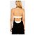 Balenciaga Black Echo Kleid schwarz Weiß - Ansicht 3