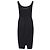 John Galliano Schwarzes Silhouette Kleid