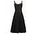 Autre Marque Ted Lapidus Lys Noir Kleid aus schwarzer Spitze - Ansicht 2