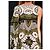 Valentino Vestido Columna Bordado Primavera 2015 Blanco Verde - vista 2