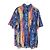 Emanuel Ungaro Ungaro camicia da uomo estiva vintage anni 90 Multicolore