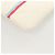 CHANEL Matelassé Bolsa Clutch Lona Branca Prata CC Auth bs27077V Branco - vista 14