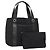 Bulgari Borsa Tote BVLGARI Logo Mania in tela nera e argento autentica bs27433