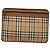 Autre Marque Borsa Clutch Document Nova Check di Burberrys in tela beige Auth BA3443 - vista 2