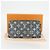 LOUIS VUITTON Monogram Jaguar Zippy Wallet Portafoglio Blu M81226 LV Auth 127708A - vista 12