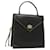 Borsa a mano BALLY in pelle nera e oro Auth ti3253 Nero D'oro  - vista 1