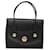 Borsa MCM in pelle nera e oro Auth BA3459 Nero D'oro - vista 13