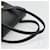 Borsa MCM in pelle nera e oro Auth BA3459 Nero D'oro - vista 7