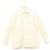 MARINE SERRE Camicia a maniche lunghe in cotone bianca Auth ym055M Bianco