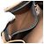 Borsa a mano in tela a nido d'ape PVC 2 vie Christian Dior nera e oro Auth SW977 - vista 23