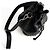 Philipp Plein Borsa a spalla in pelle con borchie nera Nero - vista 6