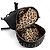 Philipp Plein Borsa a spalla in pelle con borchie nera Nero - vista 9